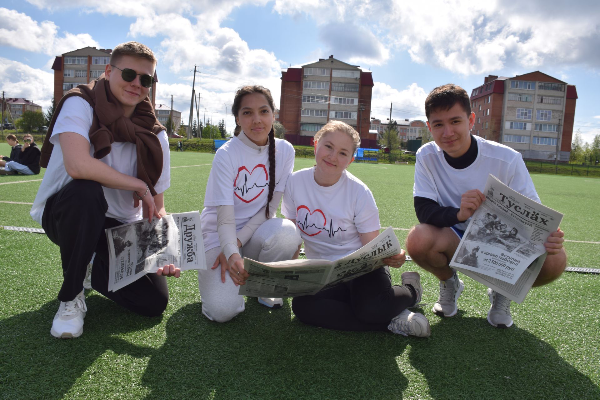 Легкоатлетический сезон в Нурлате открыла яркая эстафета на призы газеты «Дуслык» («Дружба», «Туслах») (+ФОТОРЕПОРТАЖ)