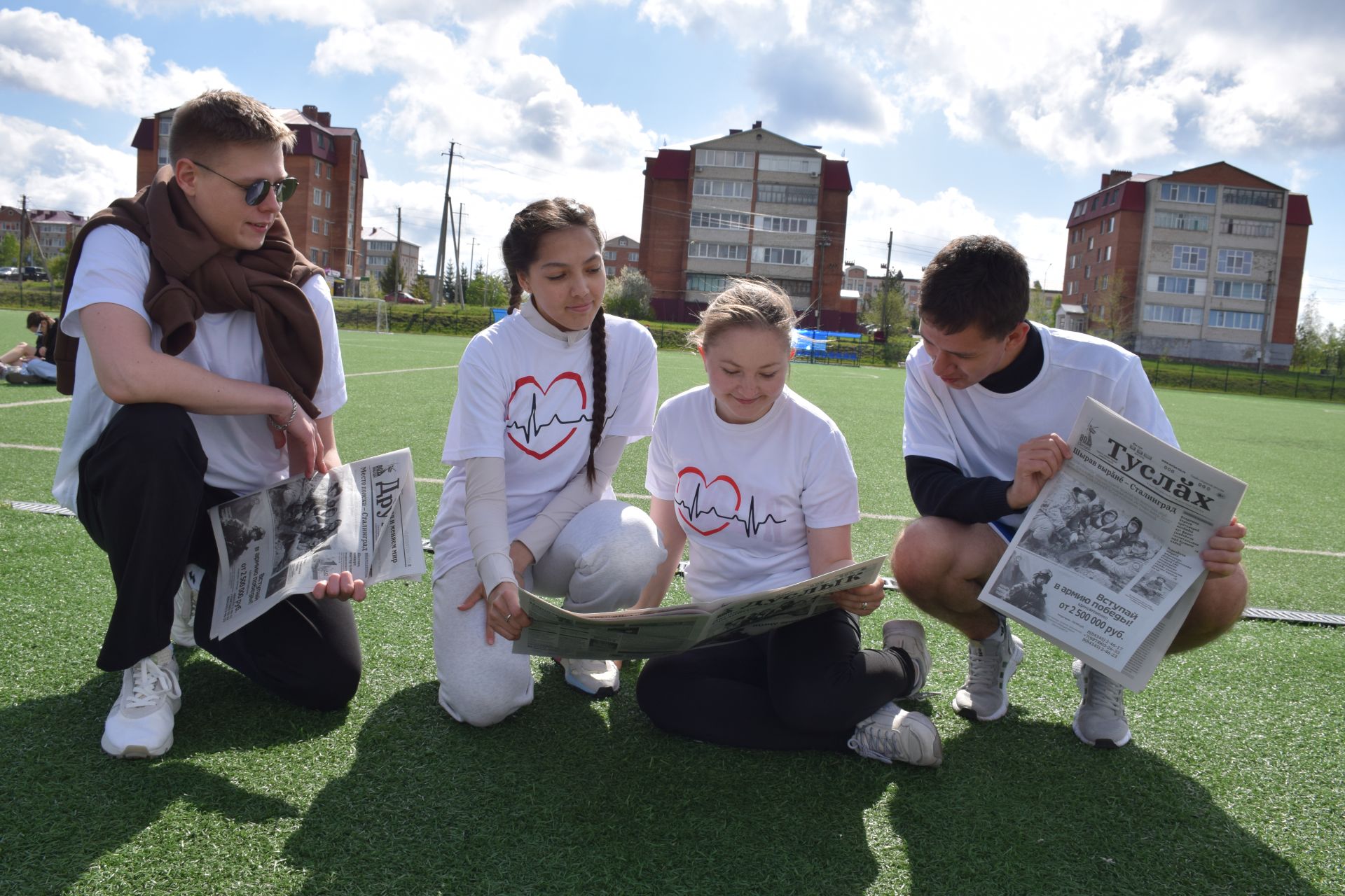 Легкоатлетический сезон в Нурлате открыла яркая эстафета на призы газеты «Дуслык» («Дружба», «Туслах») (+ФОТОРЕПОРТАЖ)