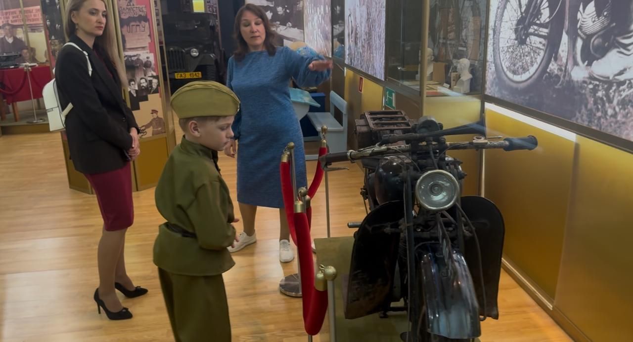 Потомки Героя СССР Михаила Сергеева посетили Нурлатскую гимназию