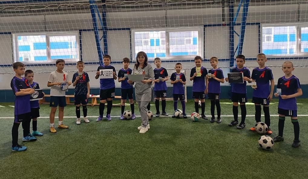 Нурлатские спортсмены за здоровый образ жизни и профилактику ВИЧ