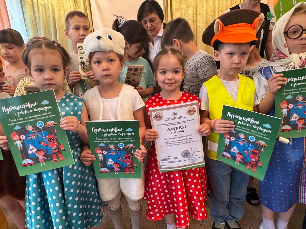 Юные нурлатцы стали призёрами республиканского конкурса по ПДД