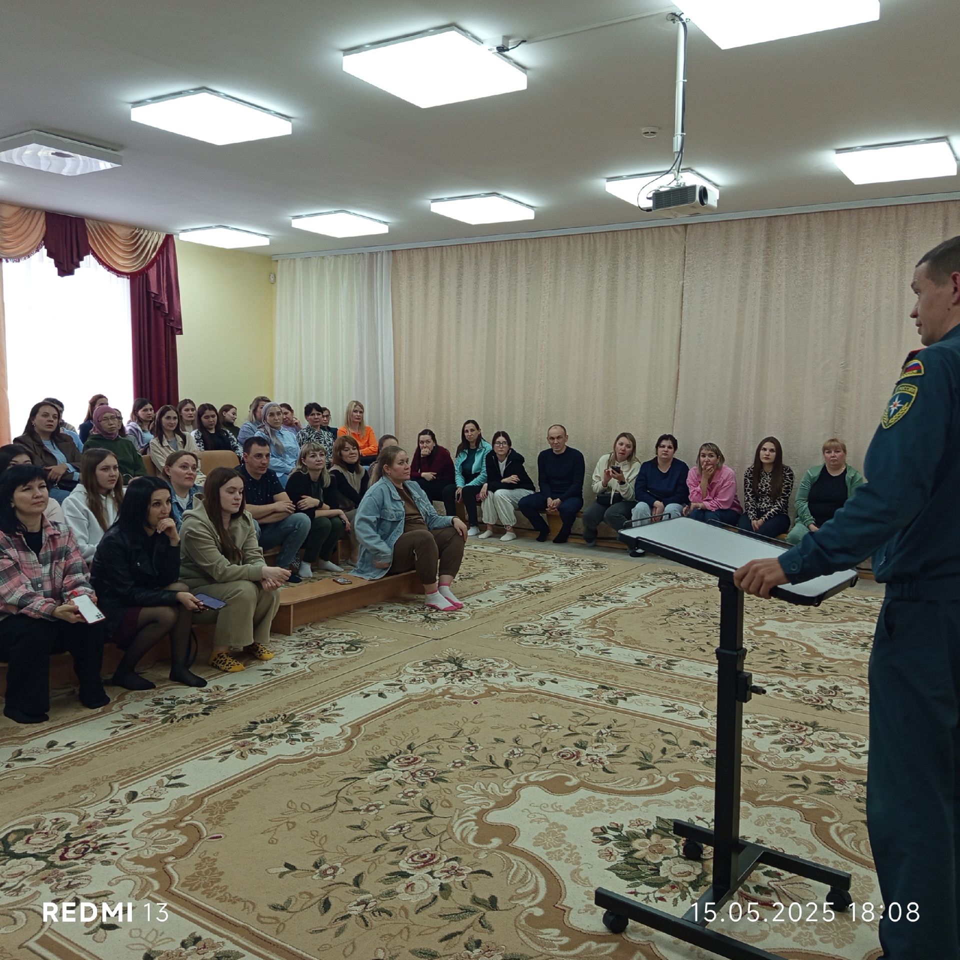 В детском саду «Буратино» прошло родительское собрание по вопросам детской безопасности