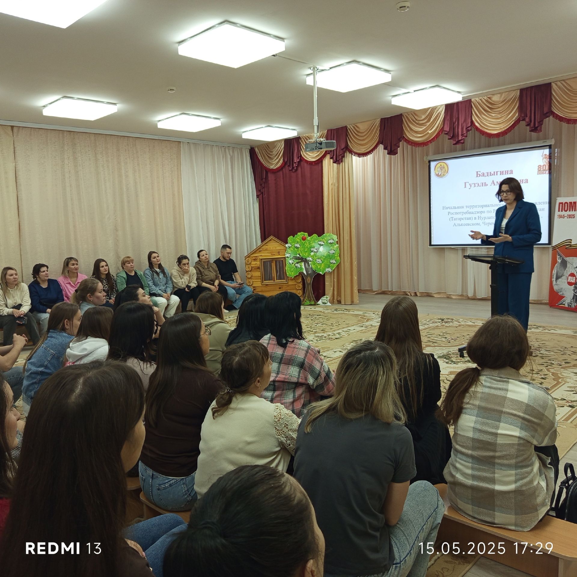 В детском саду «Буратино» прошло родительское собрание по вопросам детской безопасности