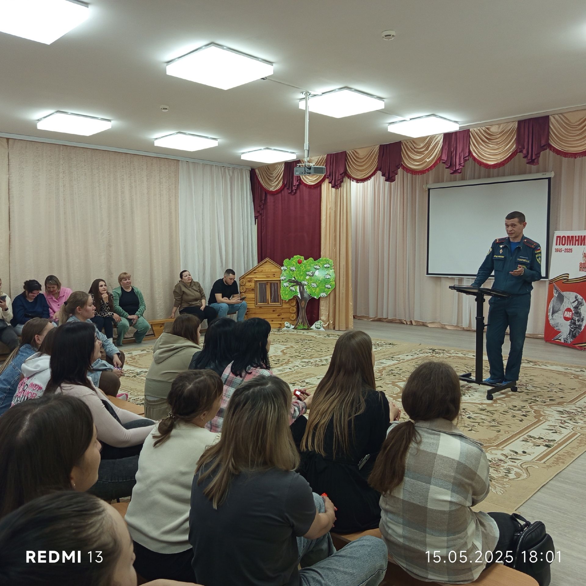 В детском саду «Буратино» прошло родительское собрание по вопросам детской безопасности