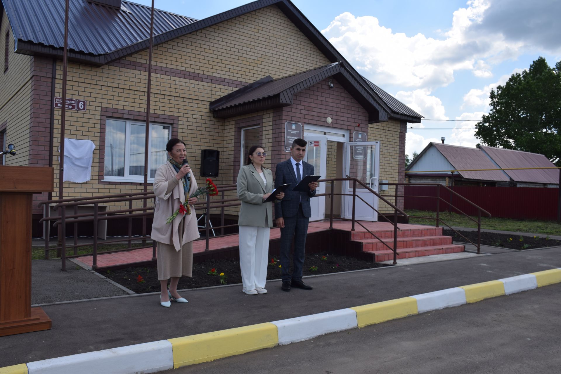 В Якушкинском сельском поселении торжественно открыли мемориальную доску памяти Хабибуллы Хамидуллина