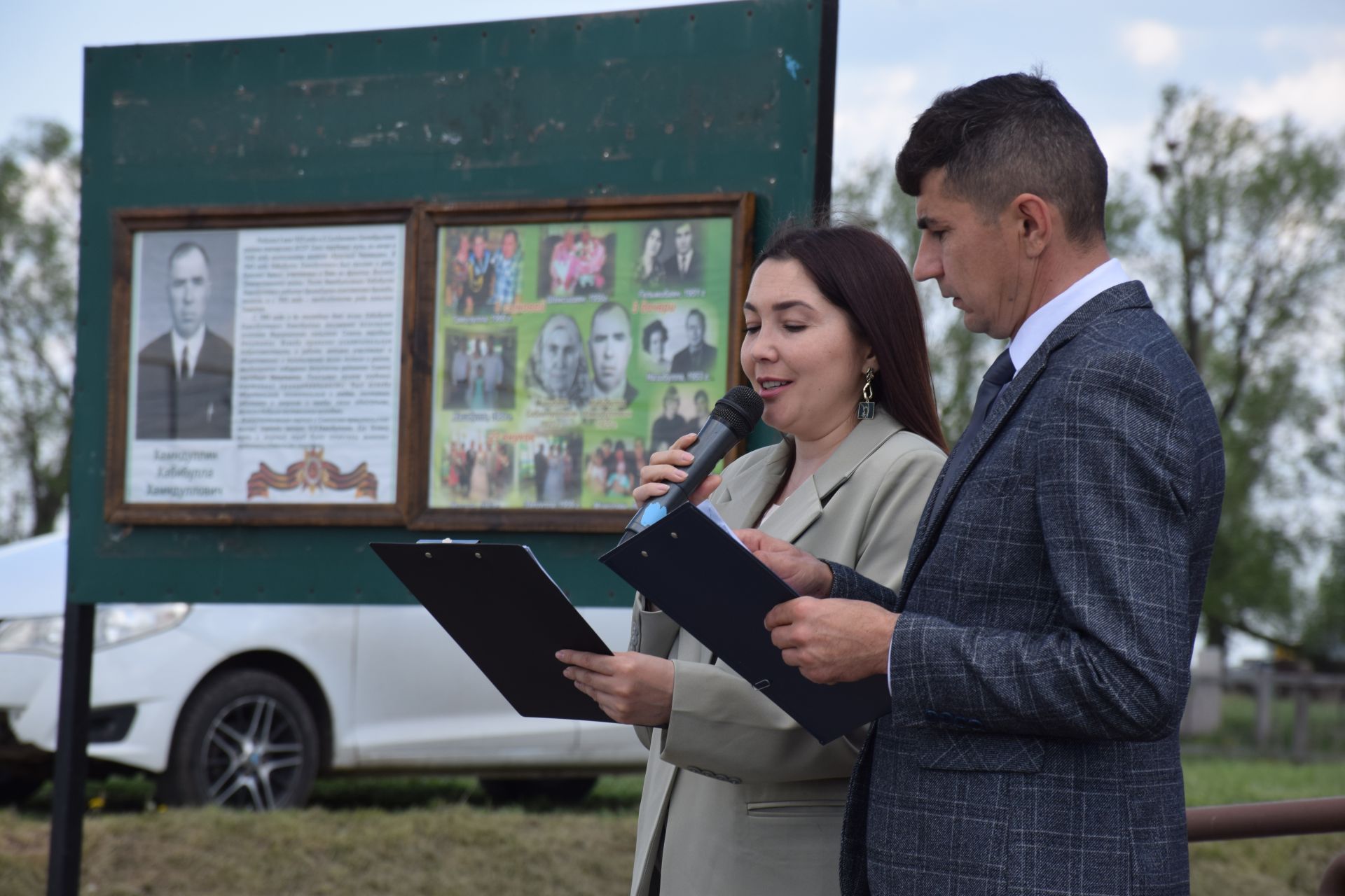 В Якушкинском сельском поселении торжественно открыли мемориальную доску памяти Хабибуллы Хамидуллина