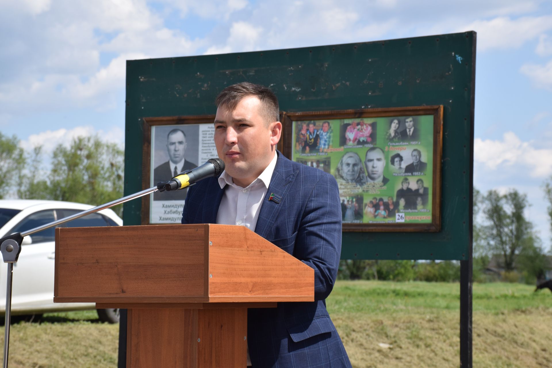 В Якушкинском сельском поселении торжественно открыли мемориальную доску памяти Хабибуллы Хамидуллина