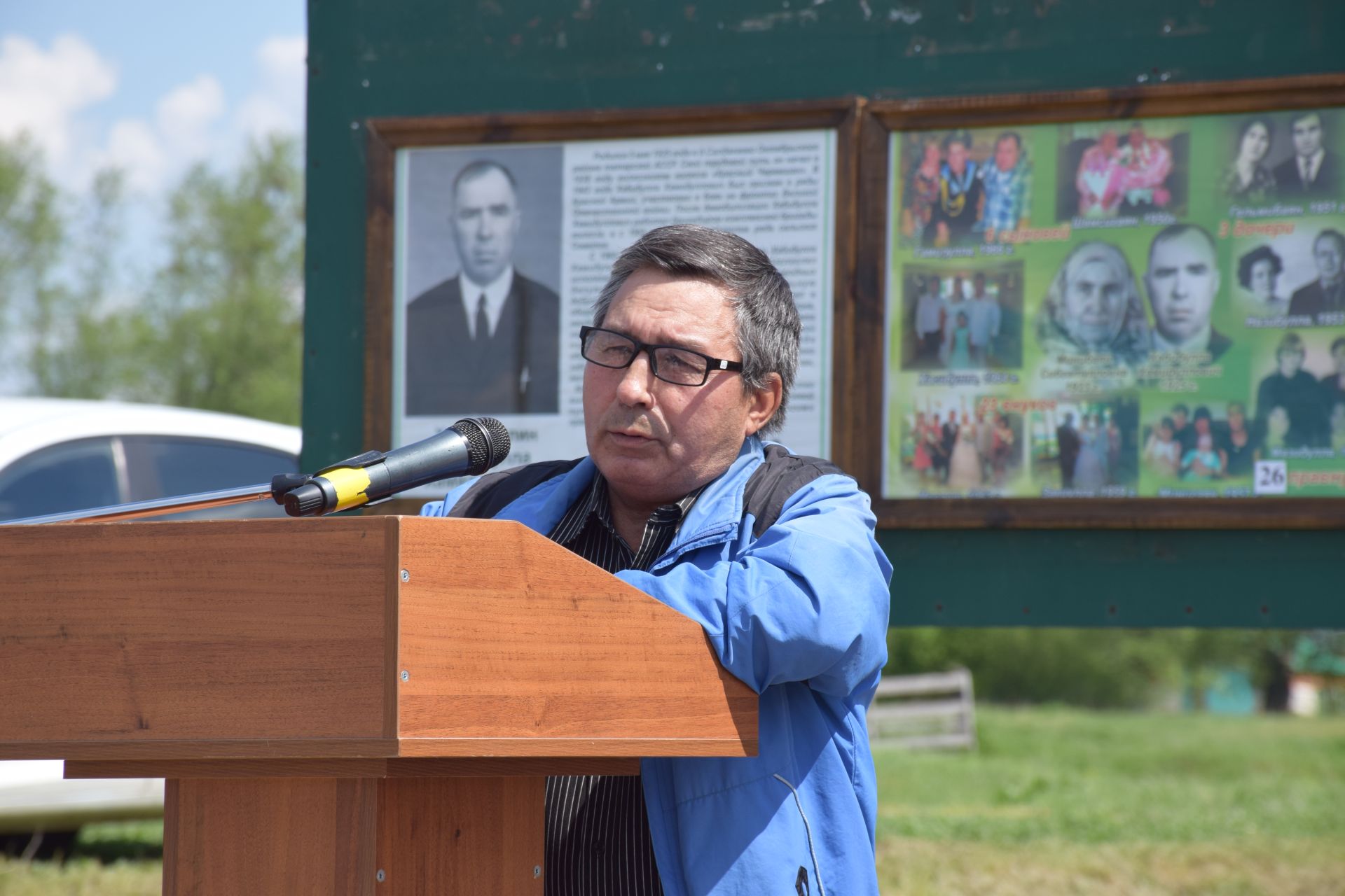 В Якушкинском сельском поселении торжественно открыли мемориальную доску памяти Хабибуллы Хамидуллина