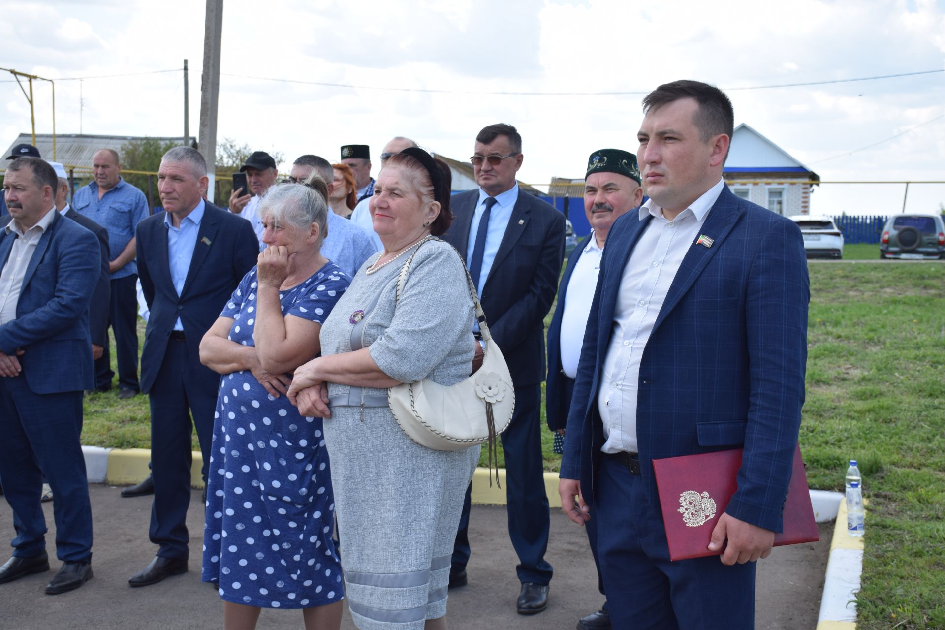 В Якушкинском сельском поселении торжественно открыли мемориальную доску памяти Хабибуллы Хамидуллина