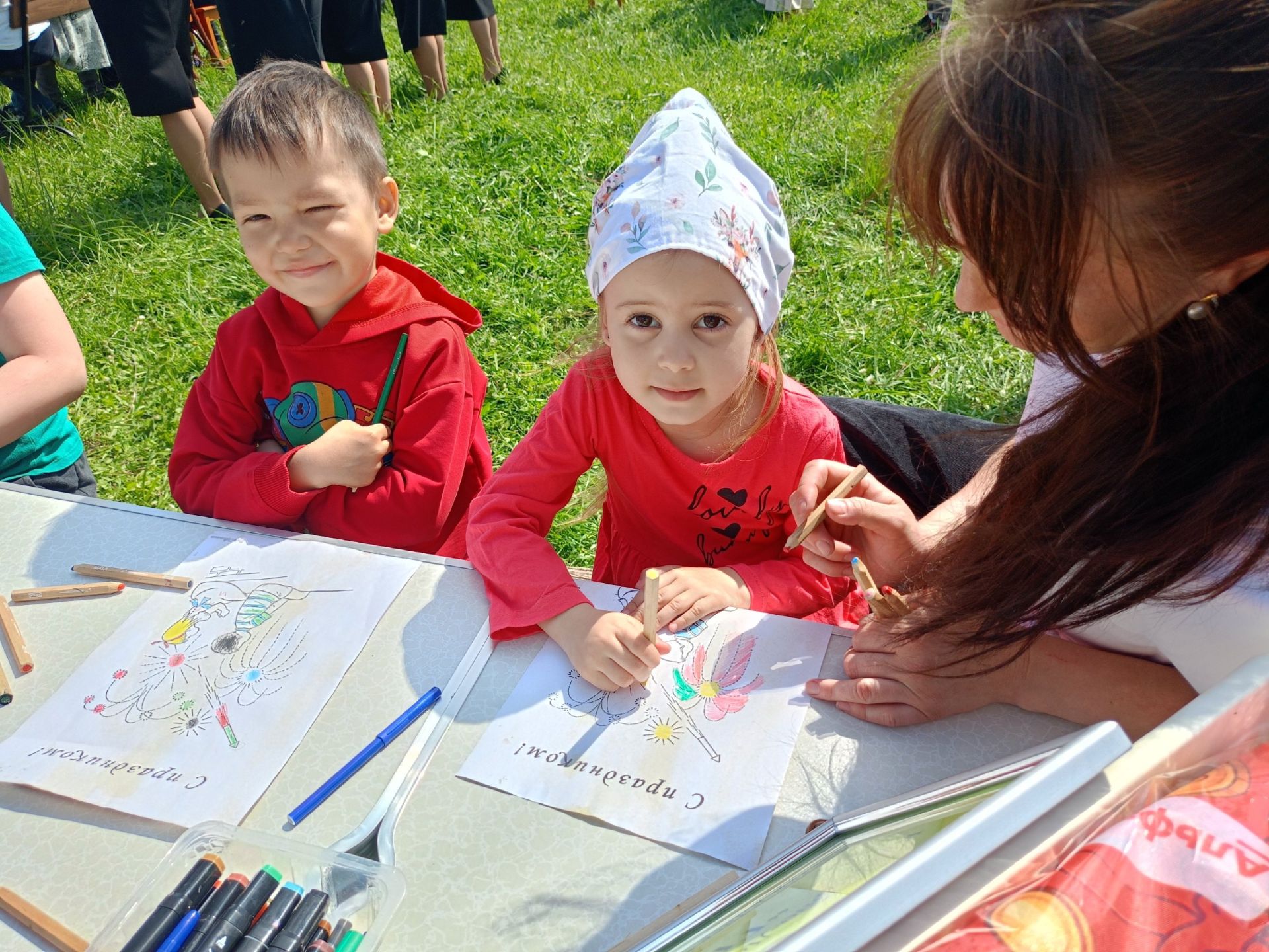 КДЦ «Грани» провели первый выездной концерт в рамках проекта «Территория семьи»