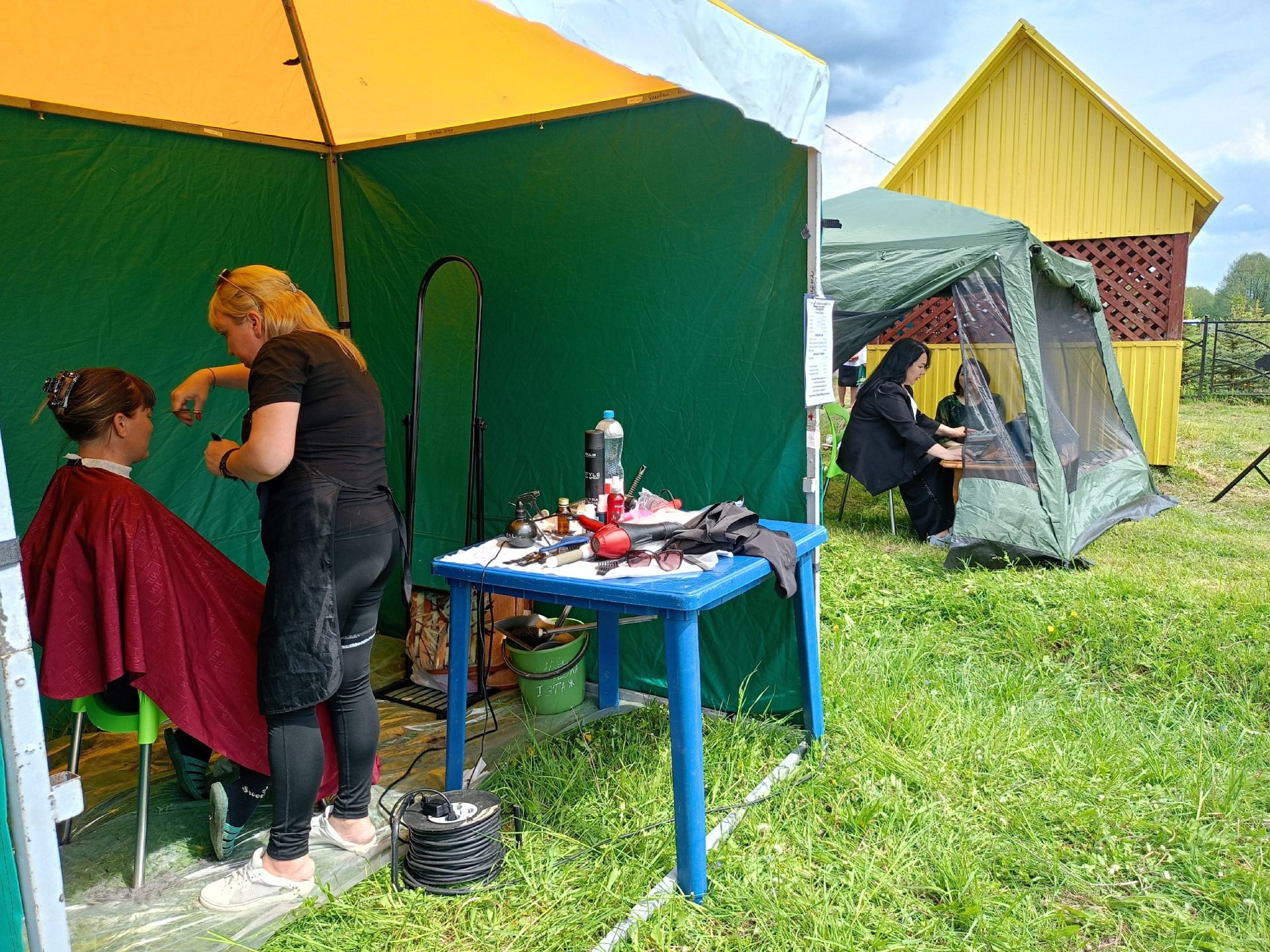 КДЦ «Грани» провели первый выездной концерт в рамках проекта «Территория семьи»