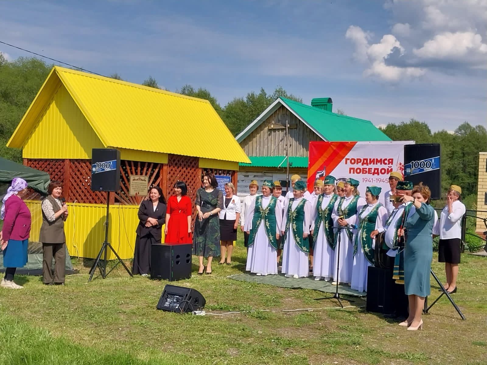 КДЦ «Грани» провели первый выездной концерт в рамках проекта «Территория семьи»