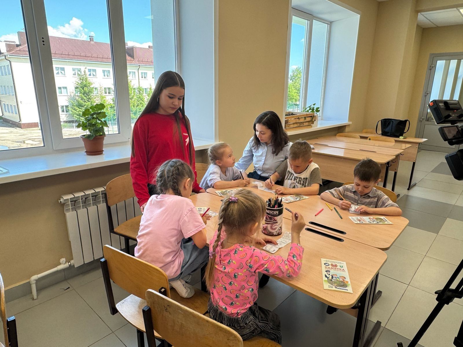 «Движение Первых» и ЮИД Нурлата провели обучающее мероприятие по ПДД для дошкольников