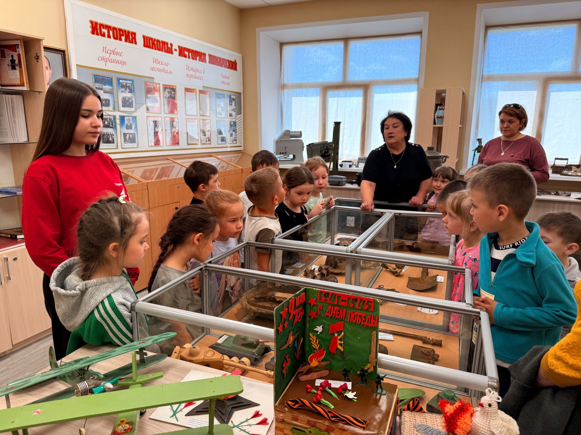 «Движение Первых» и ЮИД Нурлата провели обучающее мероприятие по ПДД для дошкольников