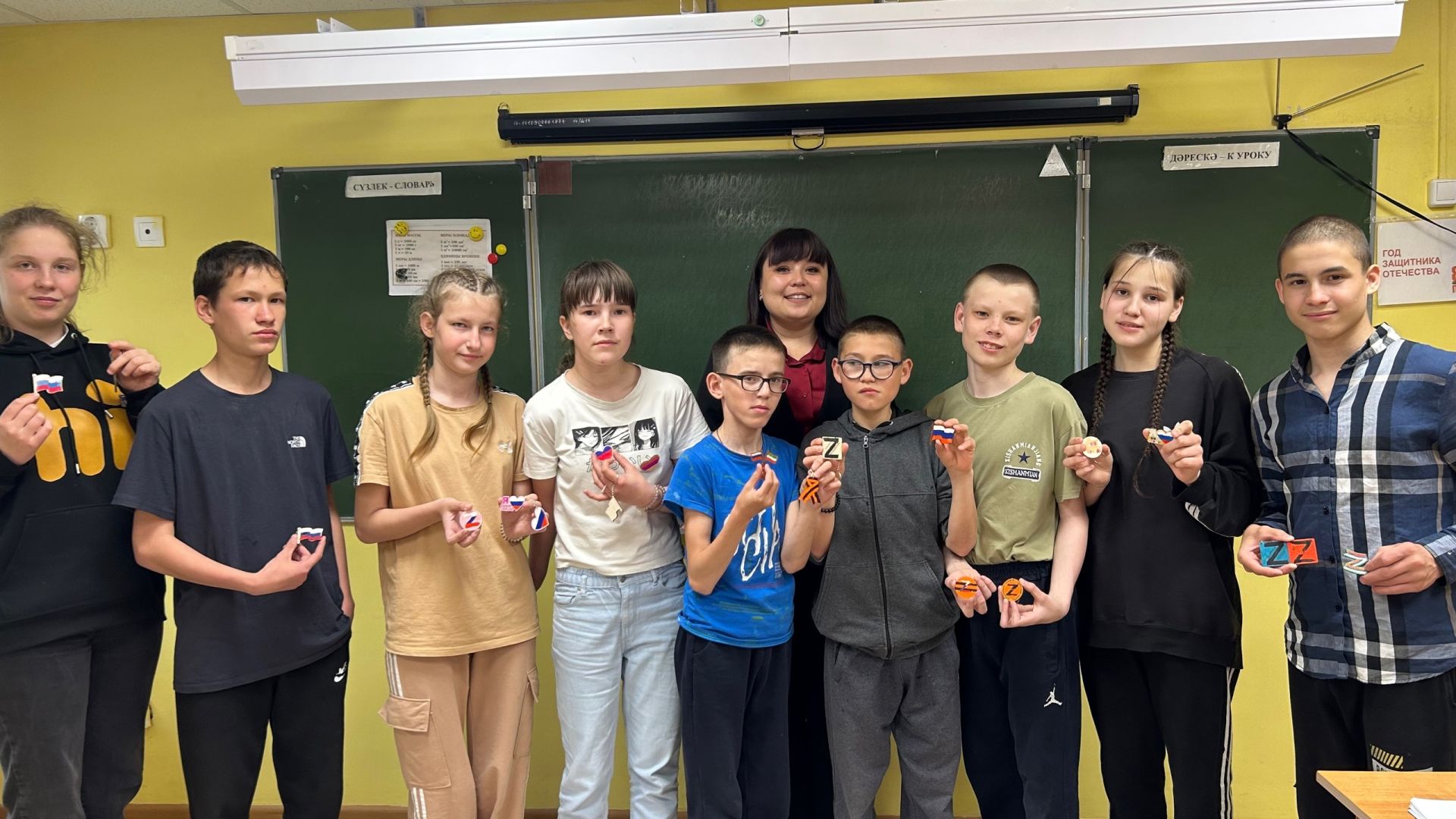 Мастер-класс «Я — патриот» в Нурлатской школе-интернате