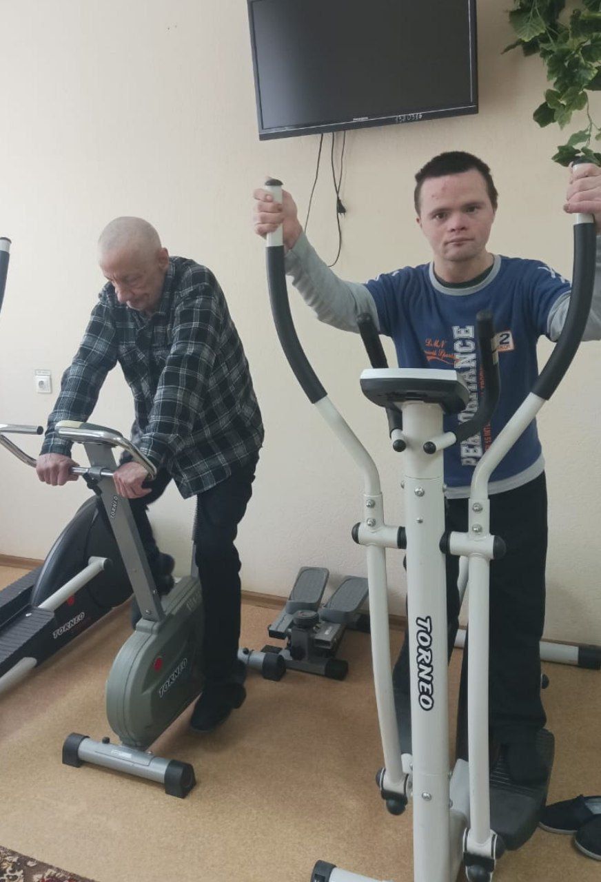 Ежедневная физкультура – залог здоровья и активности для жителей Нурлатского дома-интерната