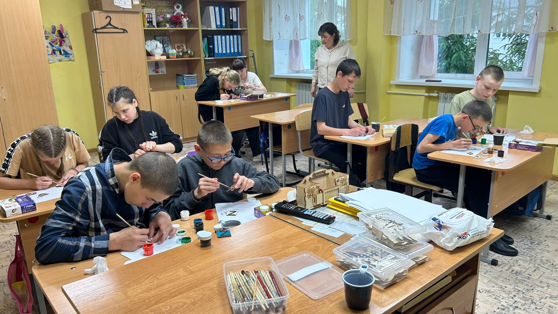 Мастер-класс «Я — патриот» в Нурлатской школе-интернате