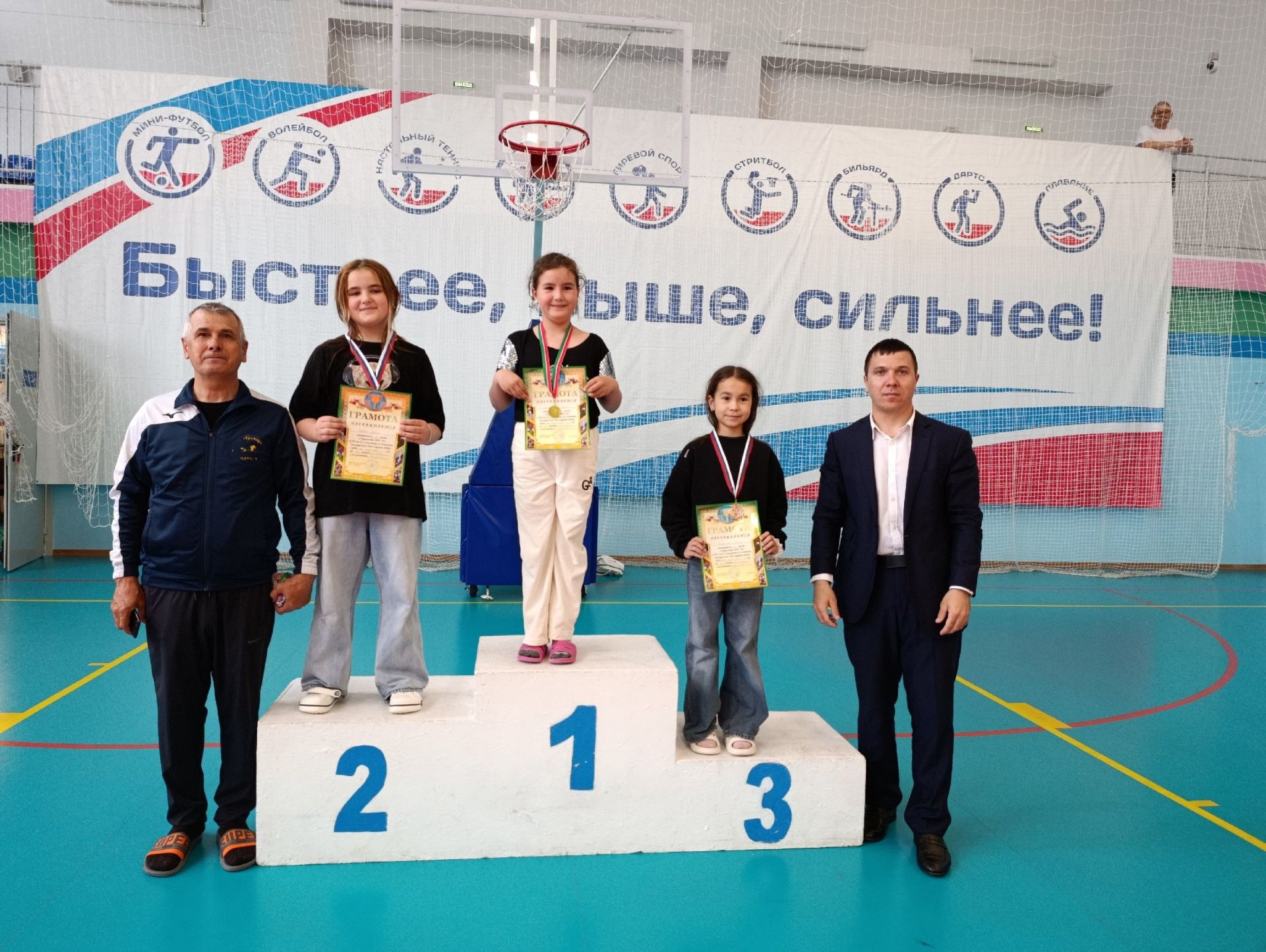 В «Тулпаре» прошли детские соревнования по плаванию