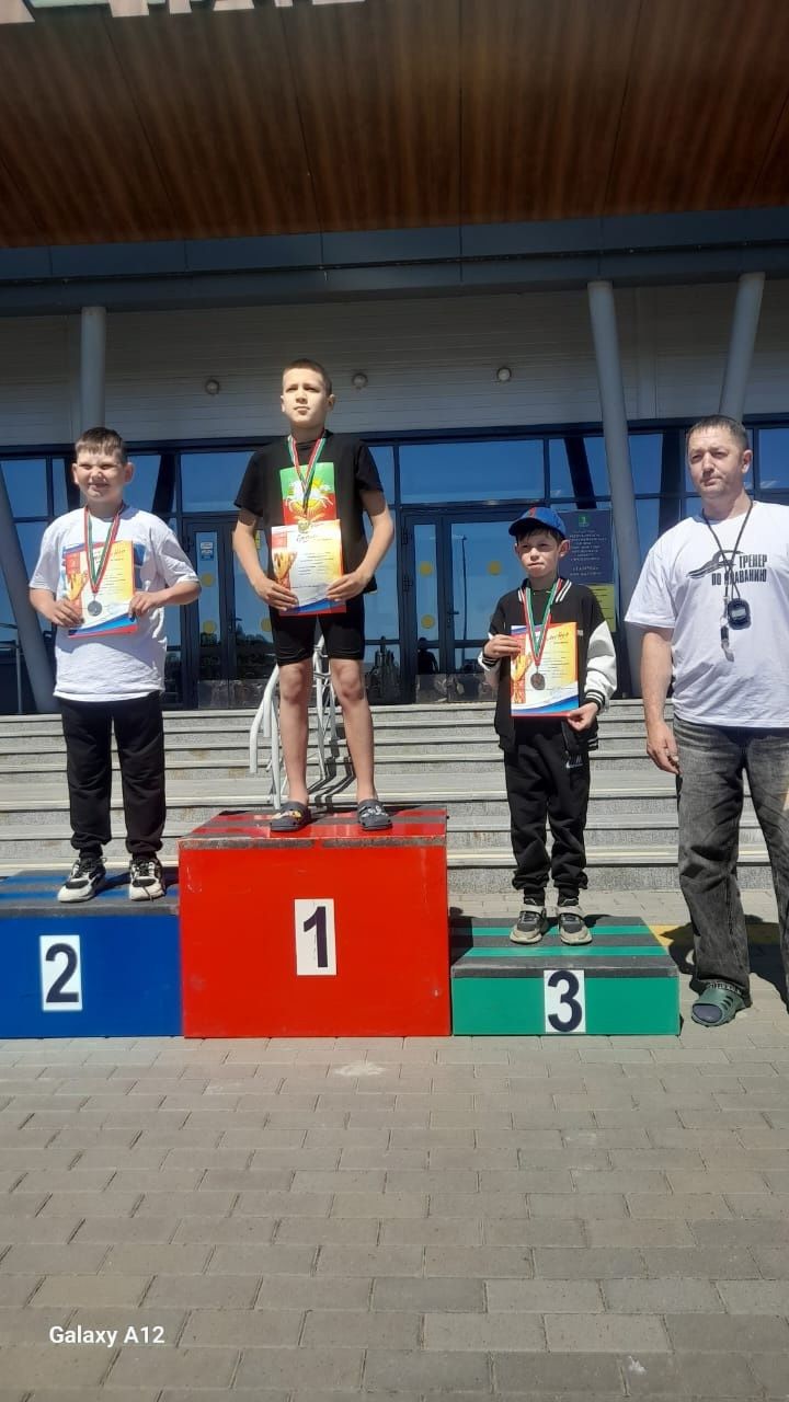 Юные пловцы из Нурлата показали отличные результаты на соревнованиях в Муслюмово