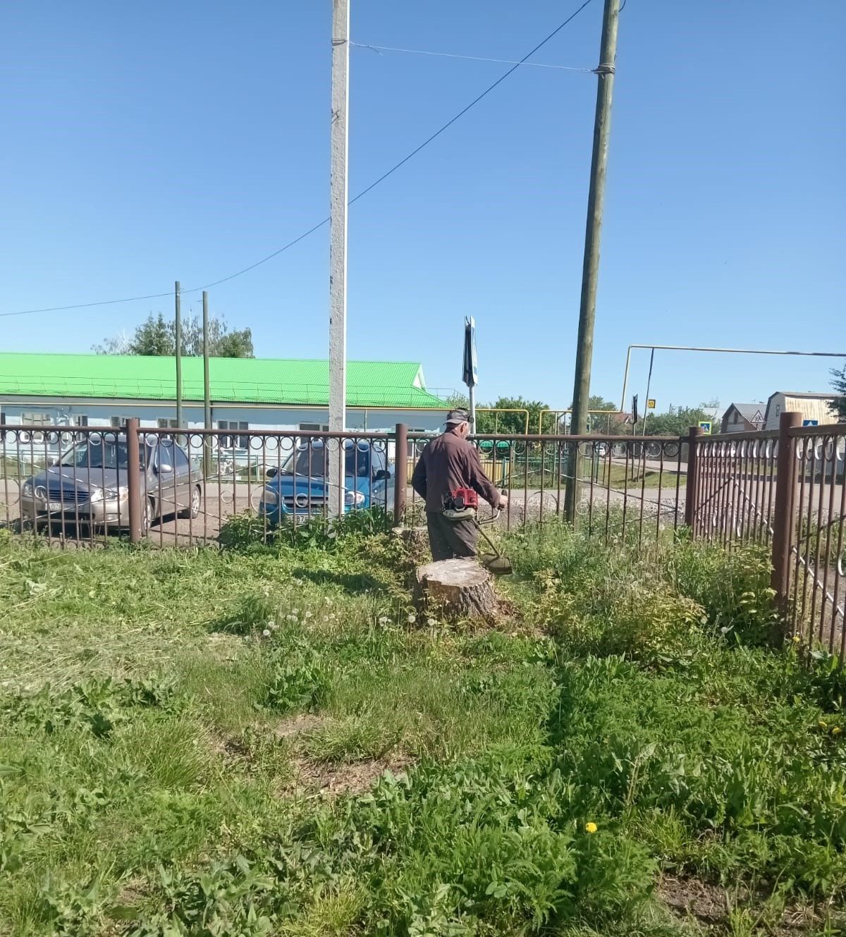 Спортивные объекты Нурлата стали чище: завершилась неделя субботников