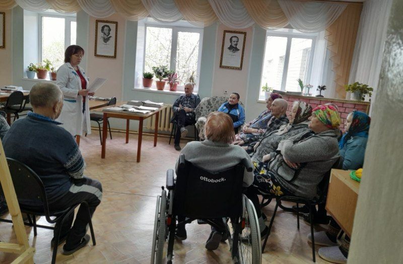 В Нурлатском доме-интернате для престарелых и инвалидов отметили майские праздники