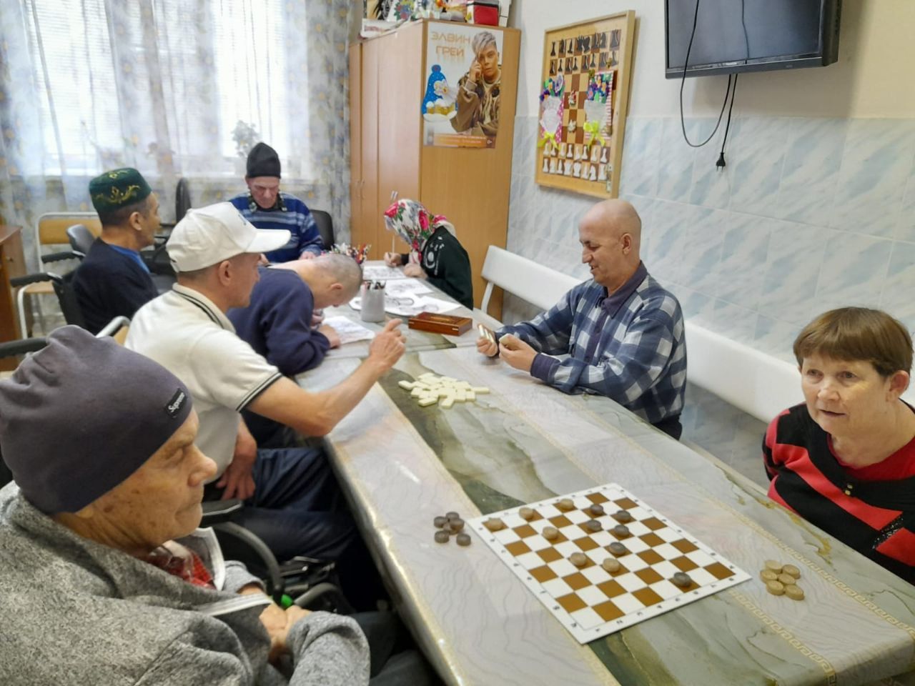 В Нурлатском доме-интернате для престарелых и инвалидов отметили майские праздники