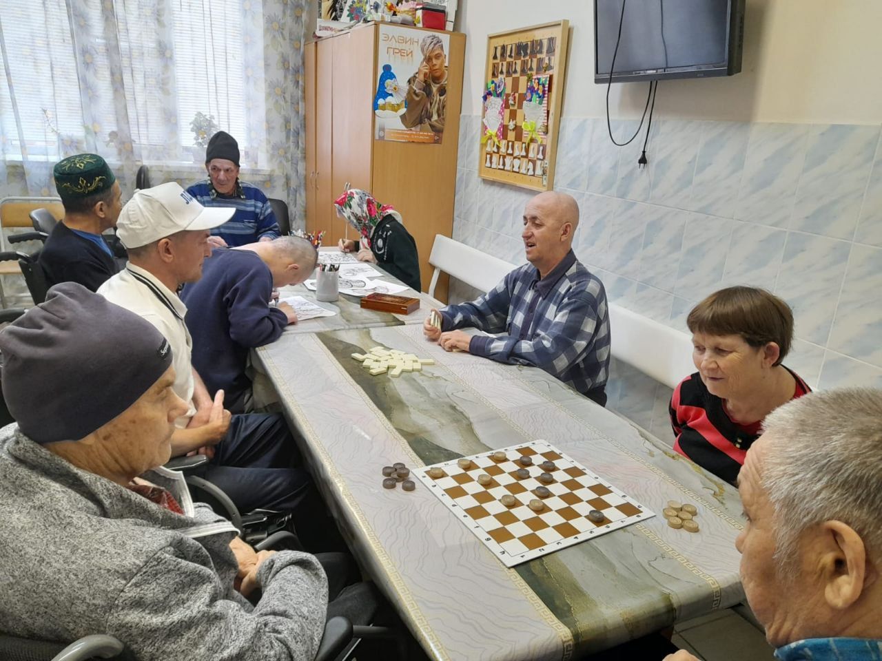 В Нурлатском доме-интернате для престарелых и инвалидов отметили майские праздники