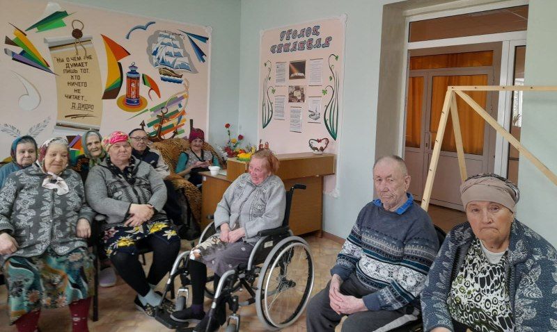 В Нурлатском доме-интернате для престарелых и инвалидов отметили майские праздники