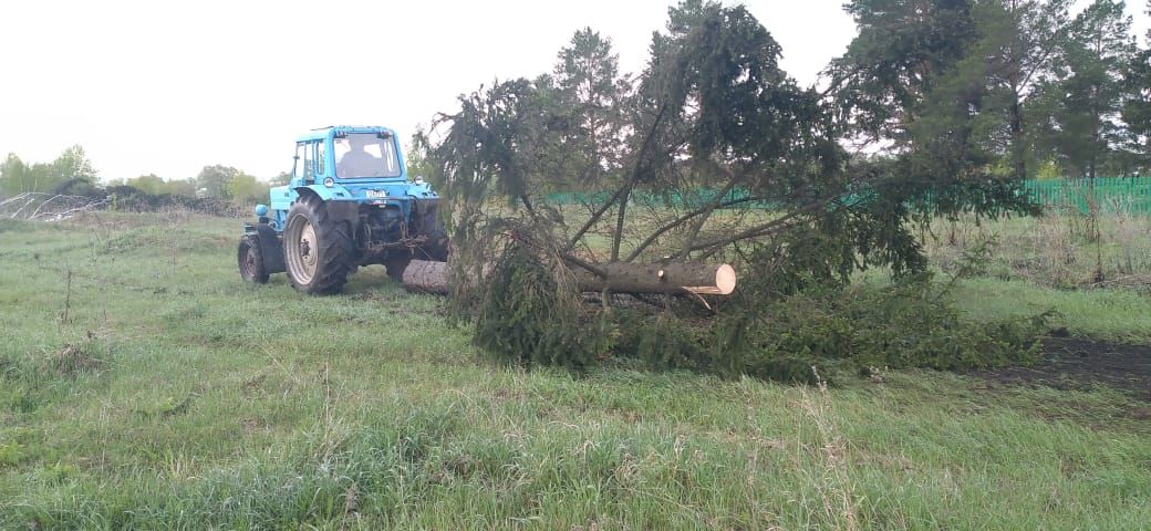 В Староальметьевском сельском поселении провели Единый день субботников