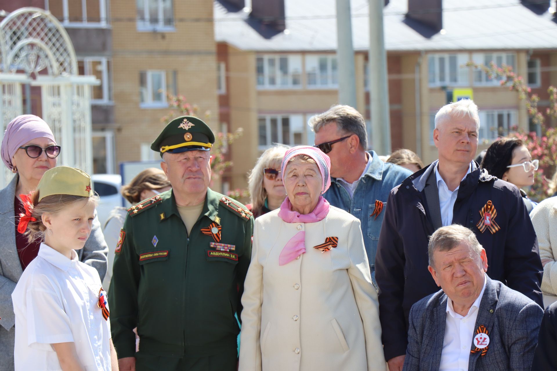 В Нурлате торжественно открыли Аллею Победы в честь героев-железнодорожников