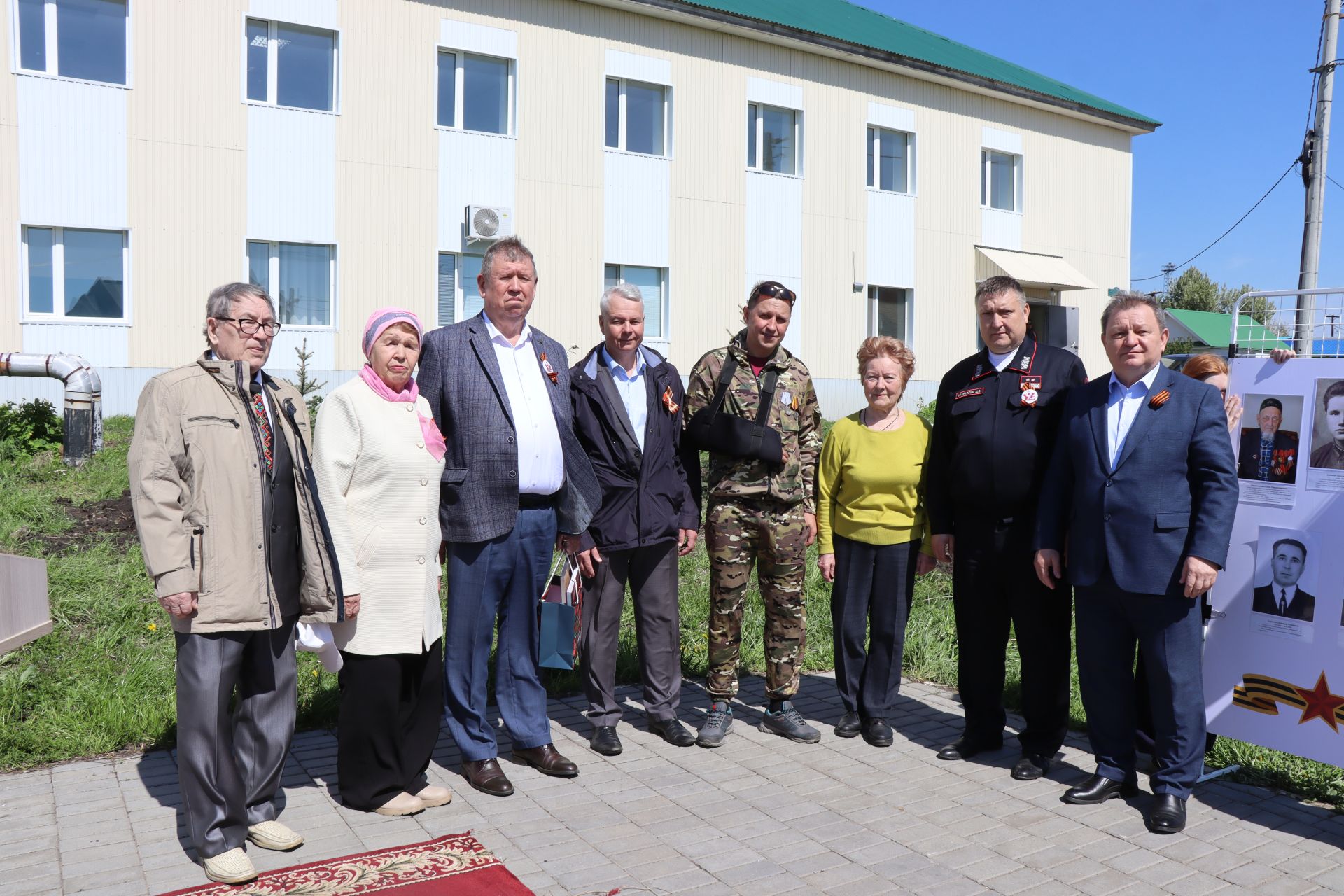 В Нурлате торжественно открыли Аллею Победы в честь героев-железнодорожников