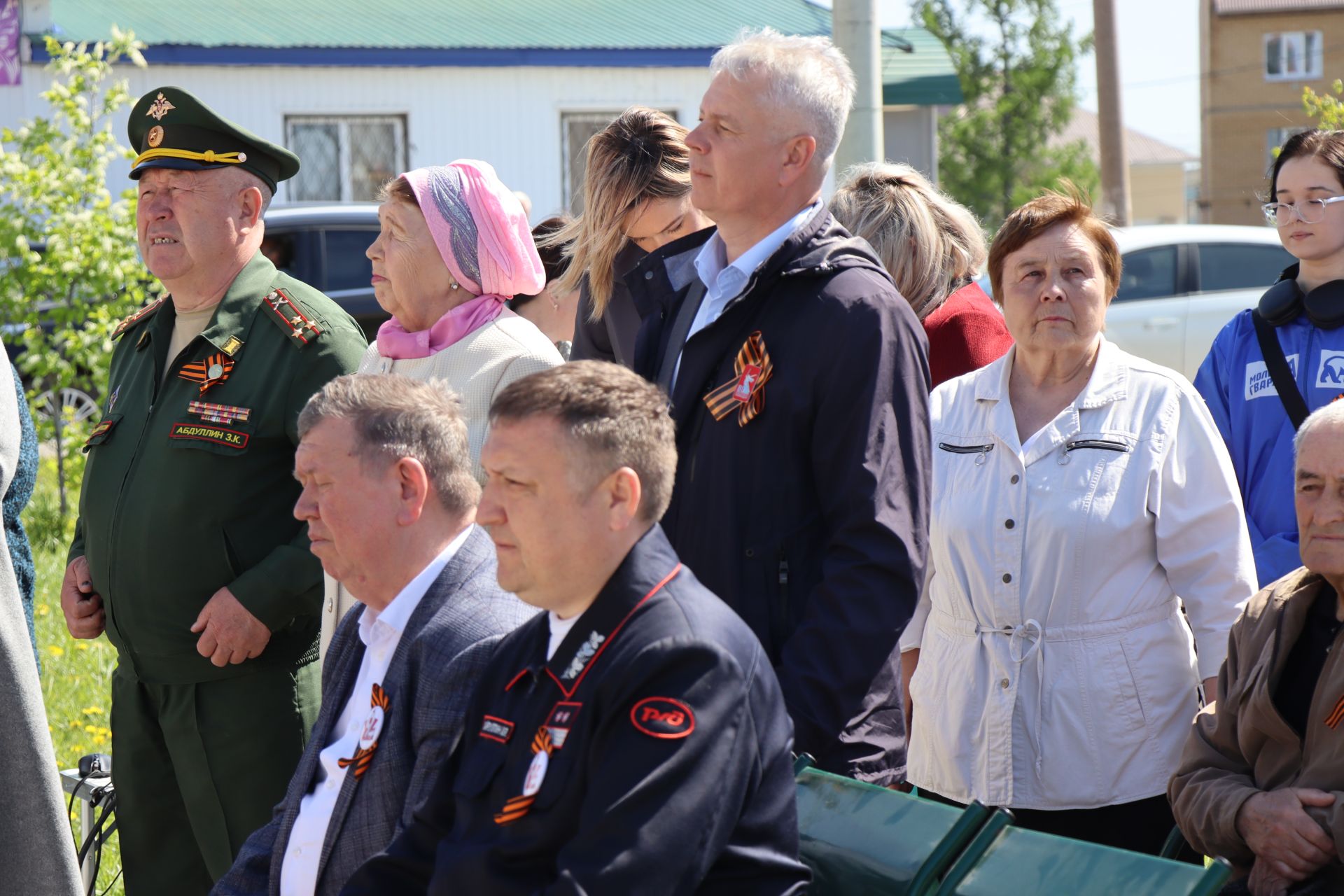 В Нурлате торжественно открыли Аллею Победы в честь героев-железнодорожников