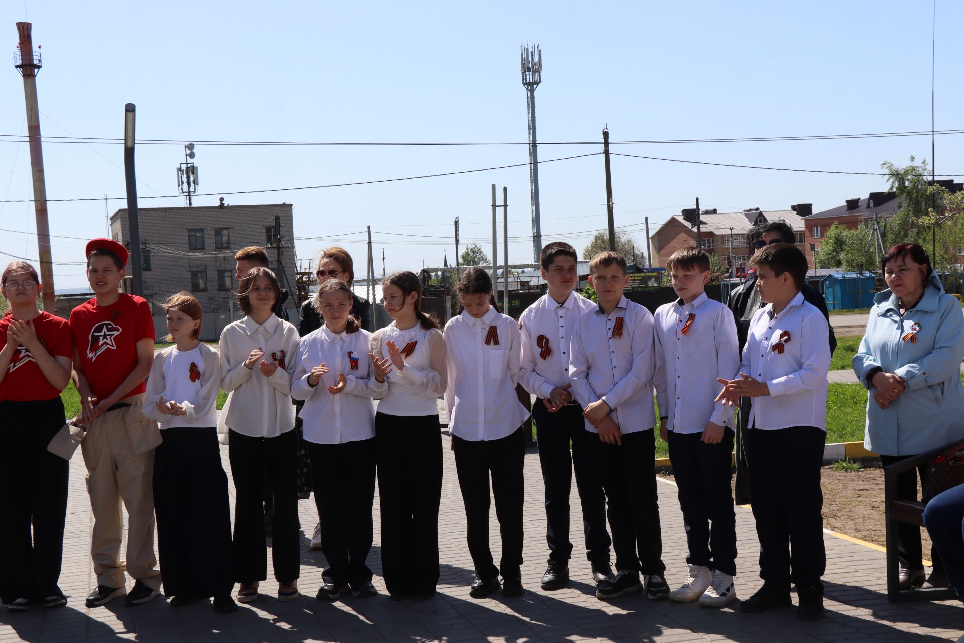 В Нурлате торжественно открыли Аллею Победы в честь героев-железнодорожников