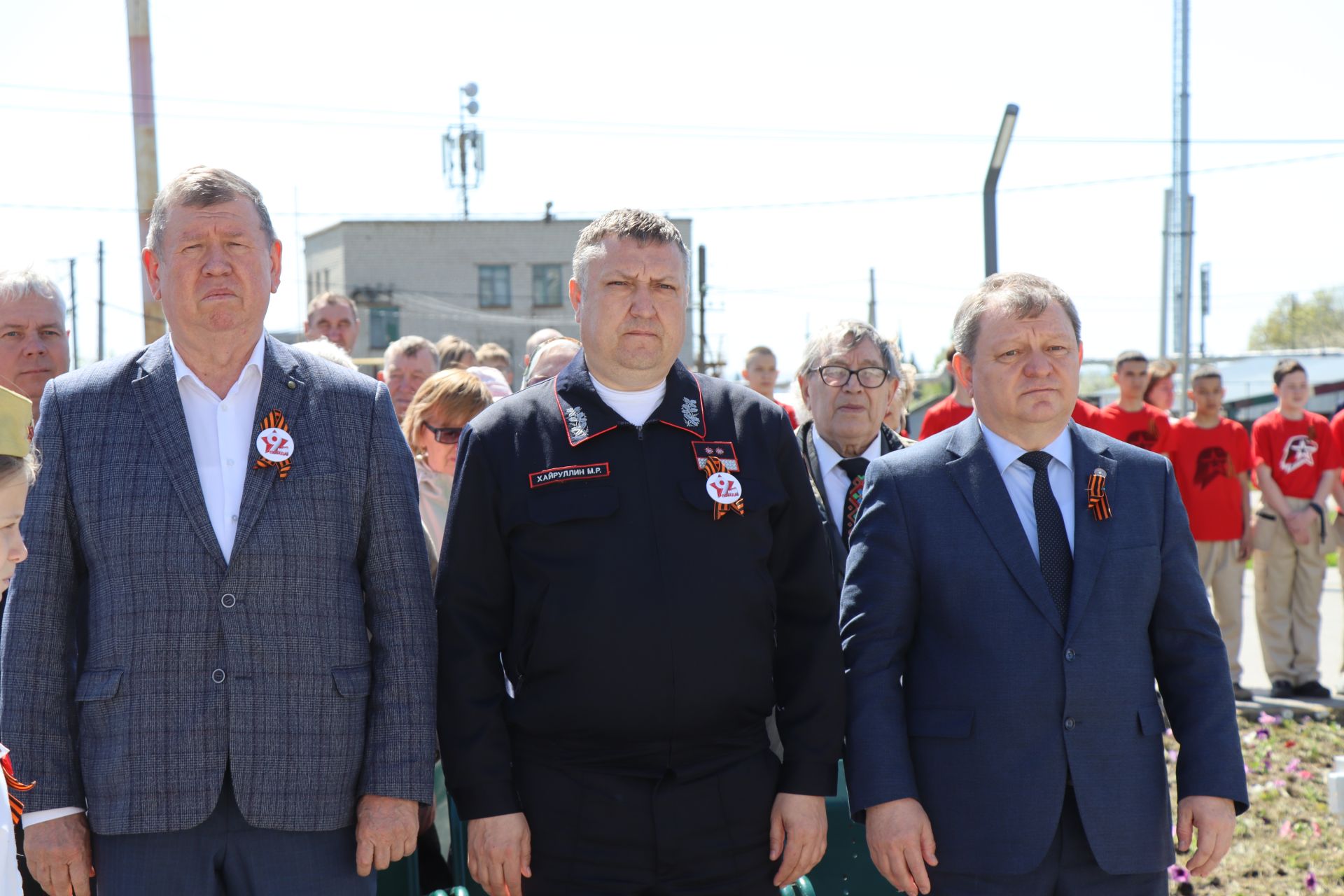 В Нурлате торжественно открыли Аллею Победы в честь героев-железнодорожников