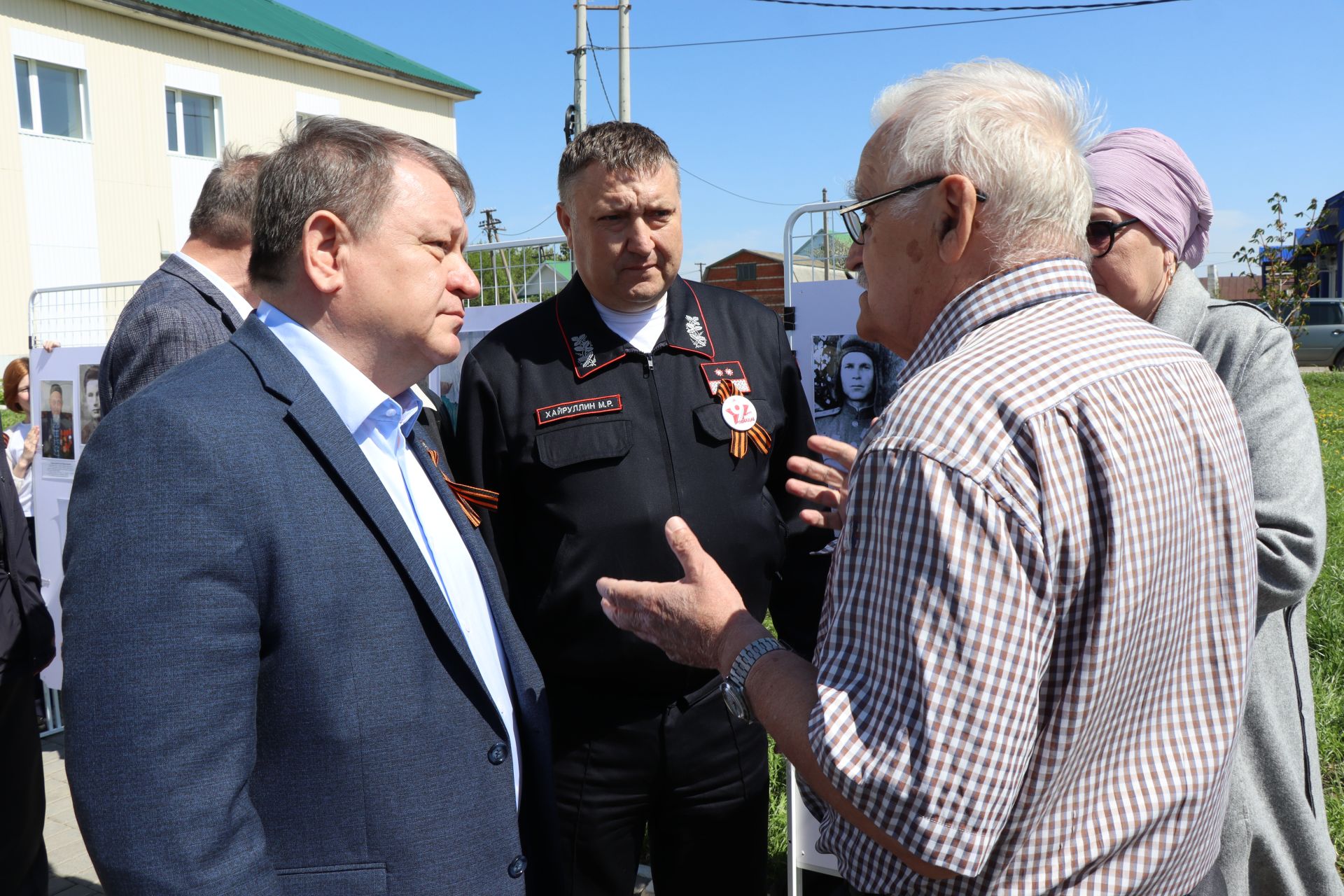 В Нурлате торжественно открыли Аллею Победы в честь героев-железнодорожников
