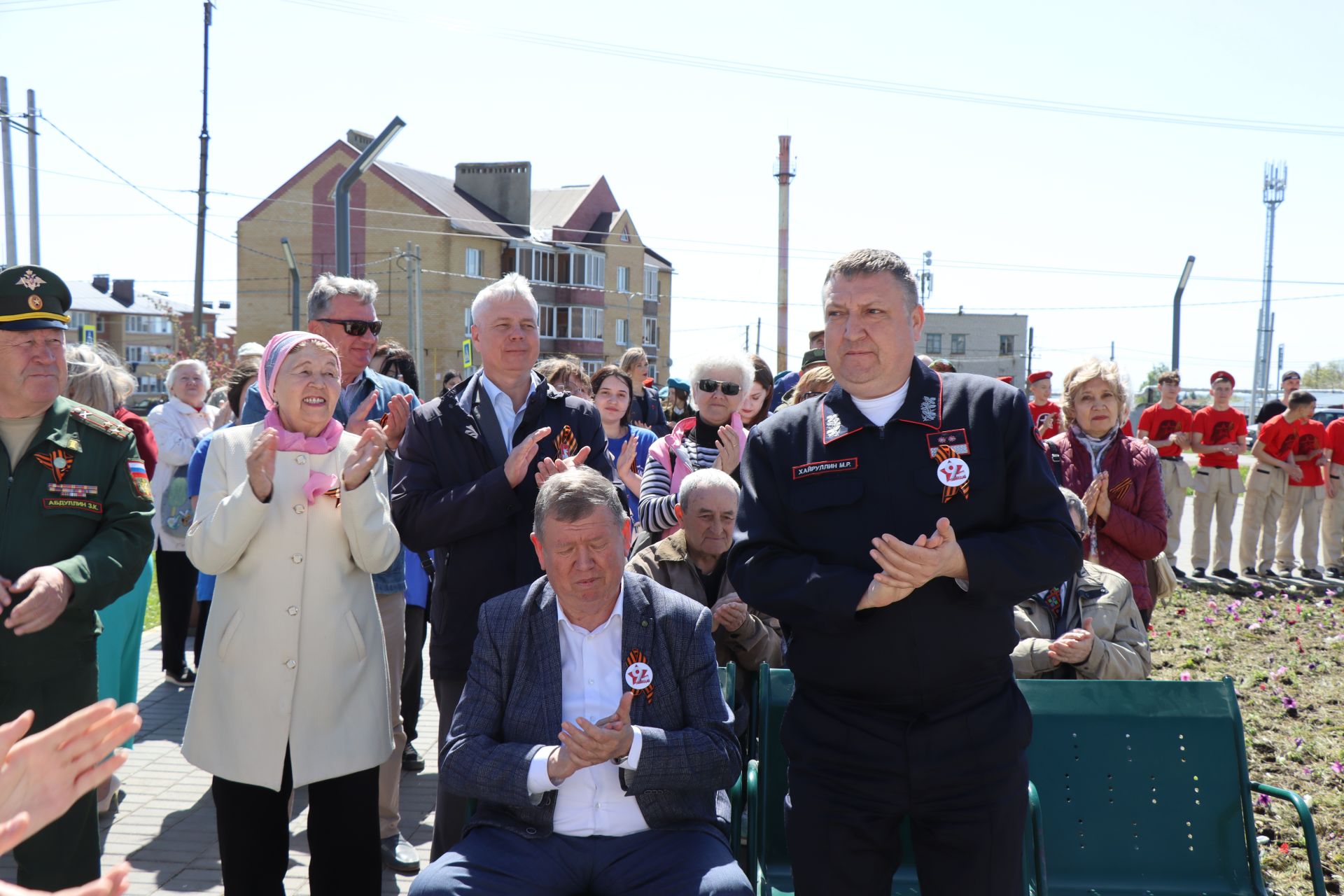 В Нурлате торжественно открыли Аллею Победы в честь героев-железнодорожников