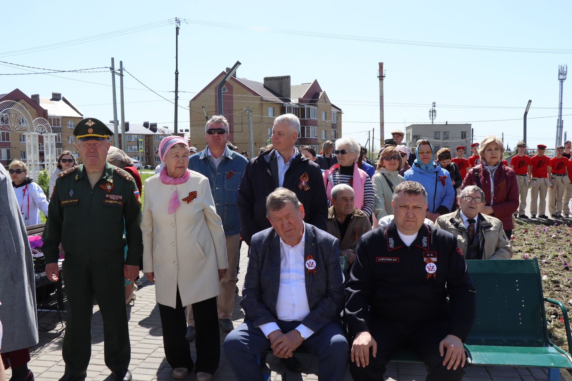 В Нурлате торжественно открыли Аллею Победы в честь героев-железнодорожников