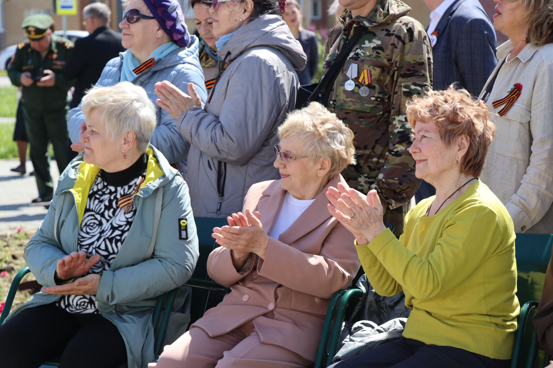 В Нурлате торжественно открыли Аллею Победы в честь героев-железнодорожников