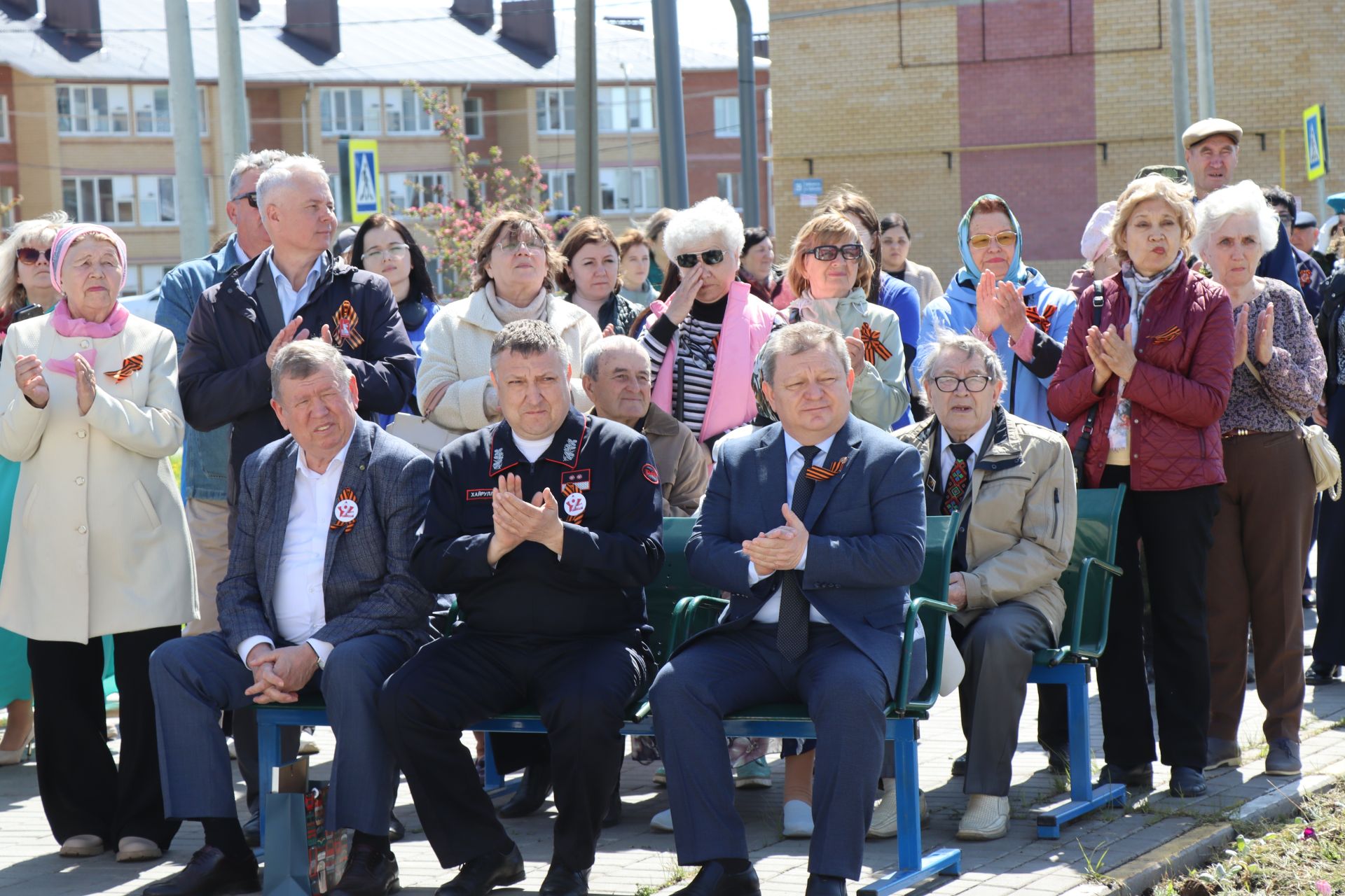 В Нурлате торжественно открыли Аллею Победы в честь героев-железнодорожников