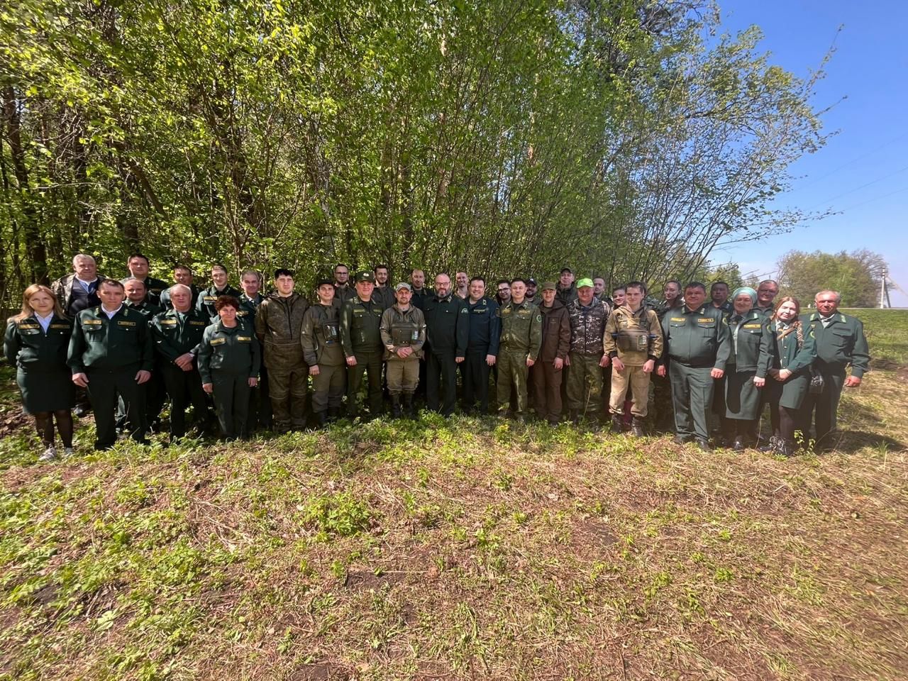 В Нурлатском лесничестве прошло совещание и практическая тренировка перед началом лесоустроительных работ