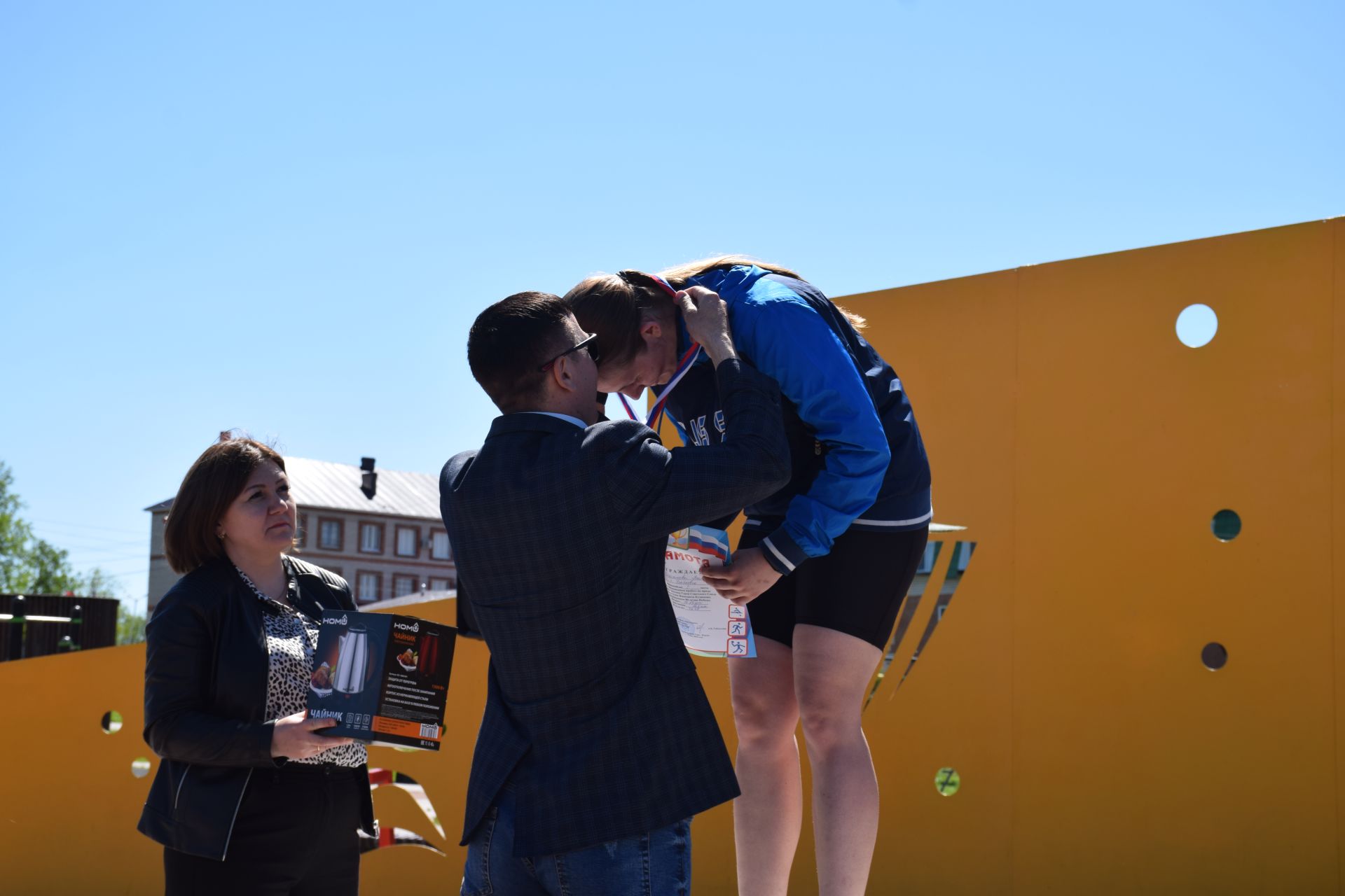 Самый юный участник пробега «Караульная Гора-Нурлат» Артем Жирнов посвятил свой забег подвигам прадедов