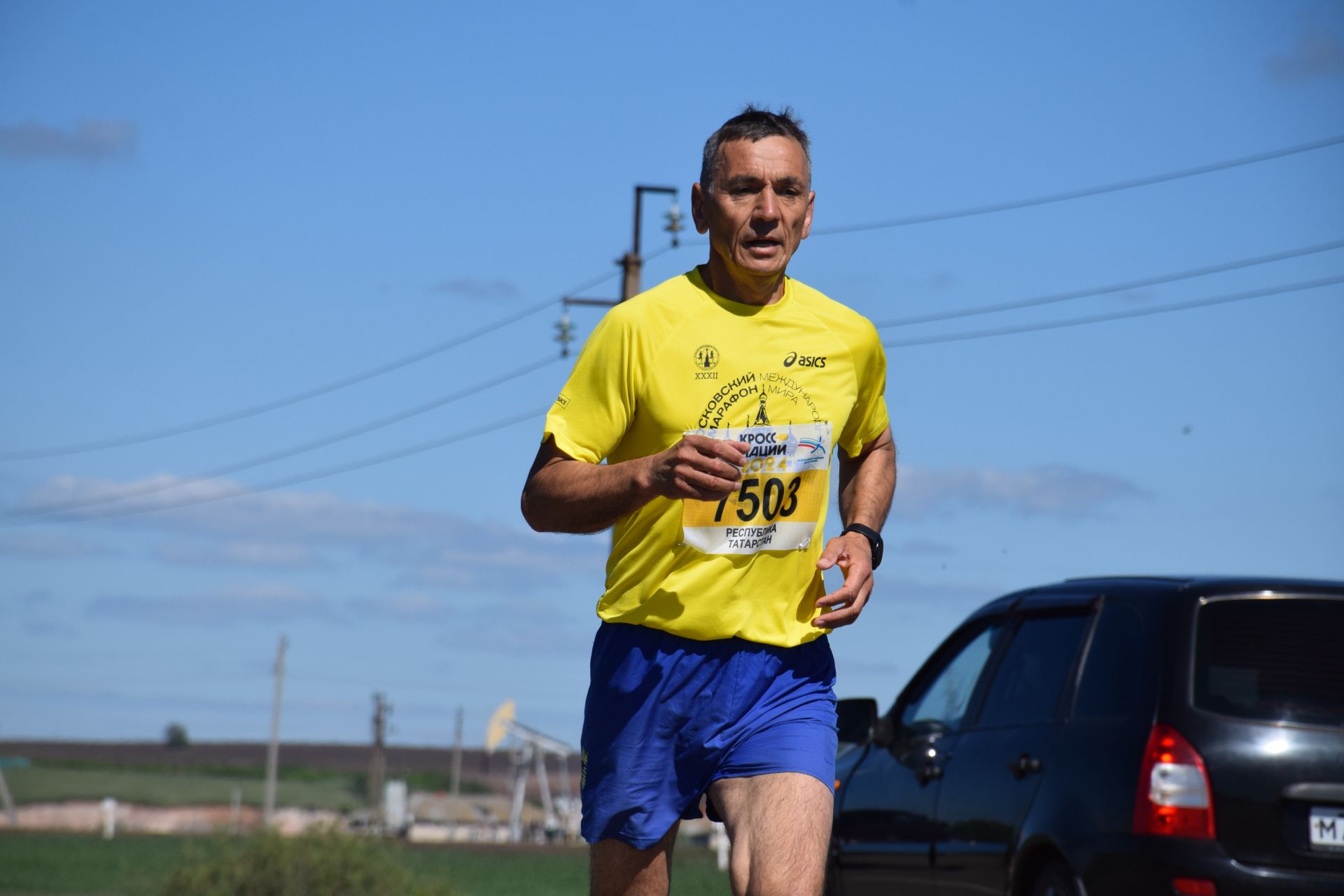 Самый юный участник пробега «Караульная Гора-Нурлат» Артем Жирнов посвятил свой забег подвигам прадедов