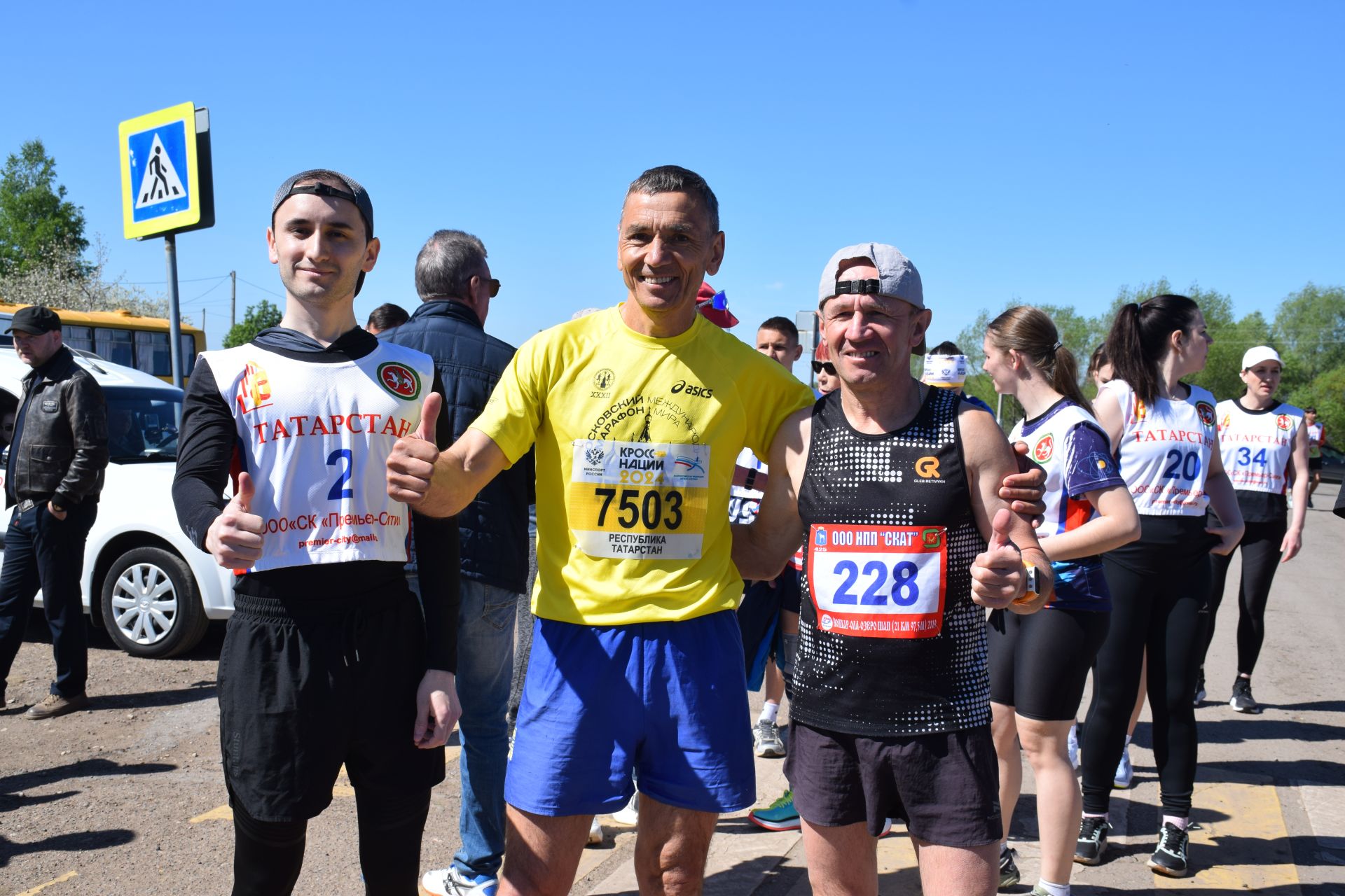 Самый юный участник пробега «Караульная Гора-Нурлат» Артем Жирнов посвятил свой забег подвигам прадедов