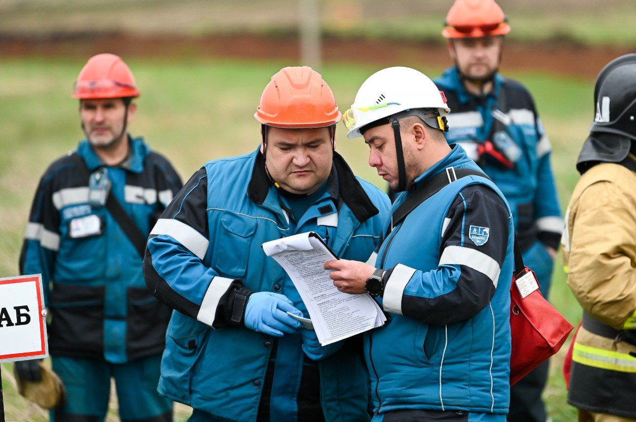 У нурлатских нефтяников прошли очередные плановые учения