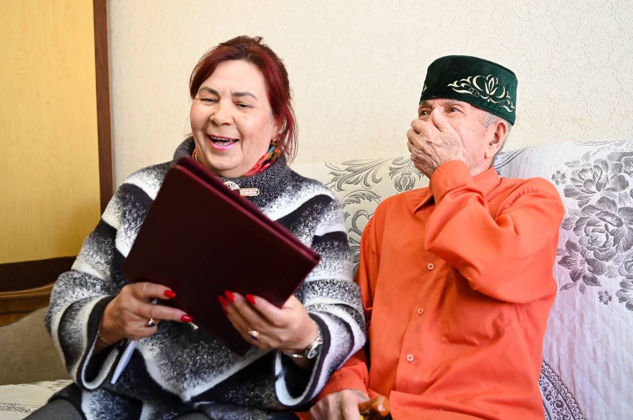 Ветеран-нефтяник Якуб Каримов отметил 95-летие