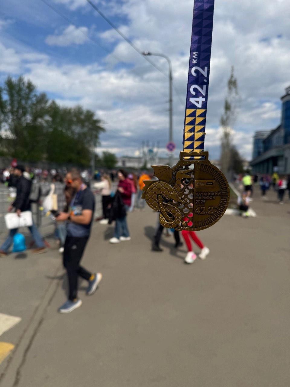 Директор Нурлатской спортшколы пробежал Казанский марафон