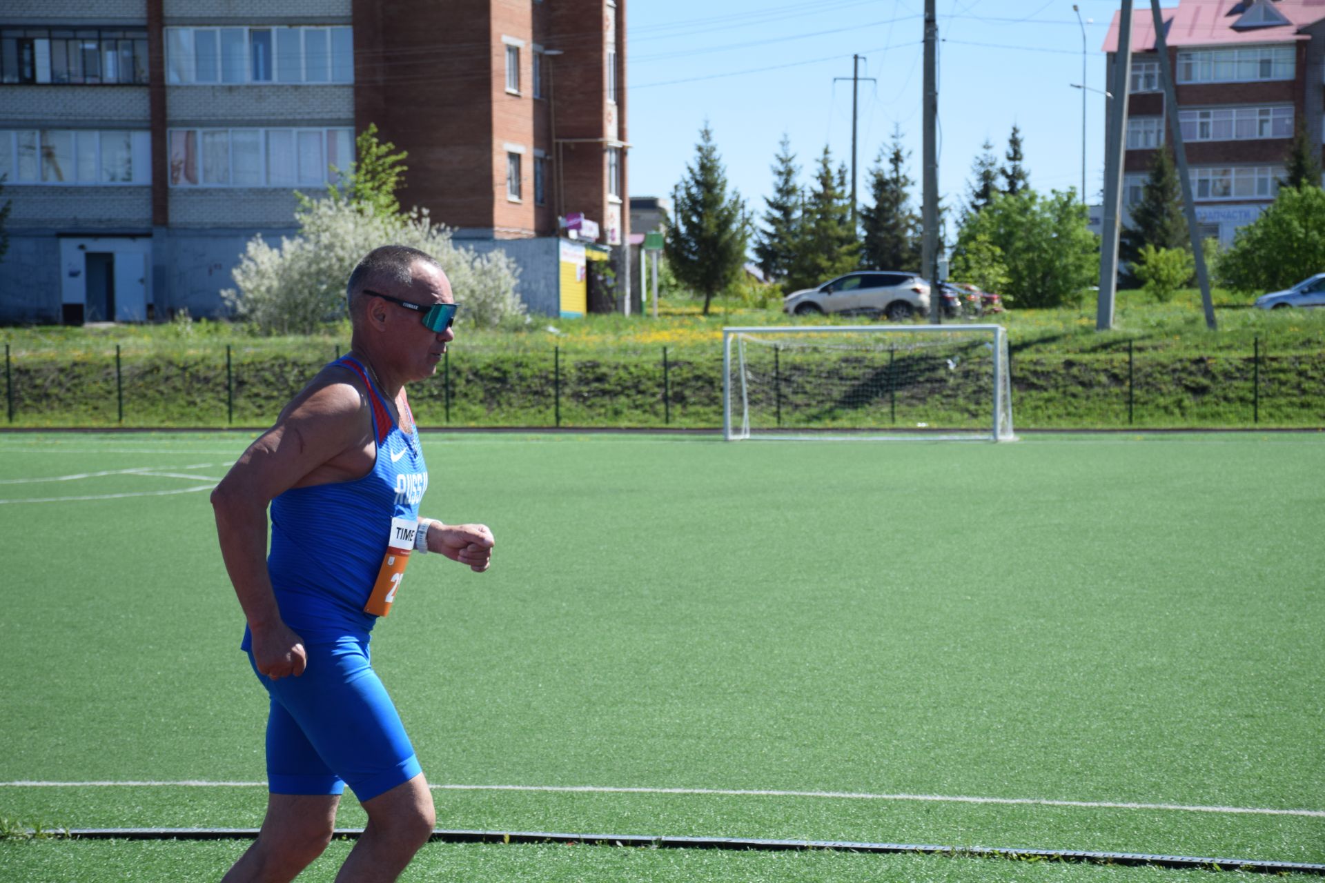 Самый юный участник пробега «Караульная Гора-Нурлат» Артем Жирнов посвятил свой забег подвигам прадедов