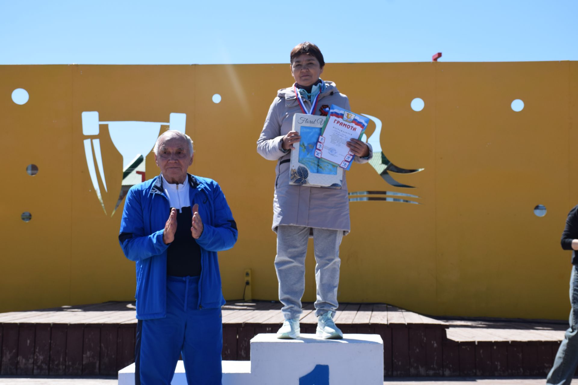 Самый юный участник пробега «Караульная Гора-Нурлат» Артем Жирнов посвятил свой забег подвигам прадедов