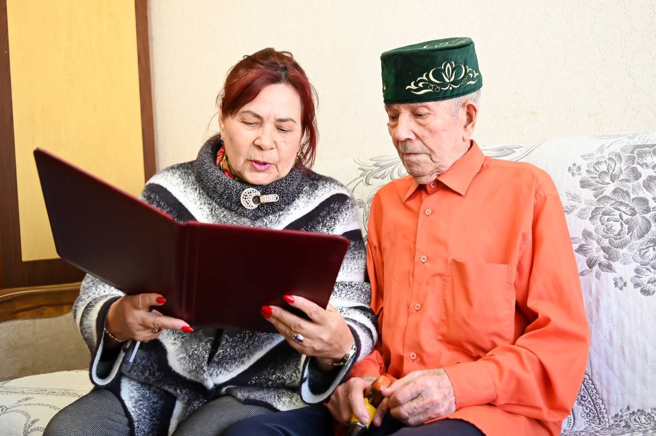 Ветеран-нефтяник Якуб Каримов отметил 95-летие