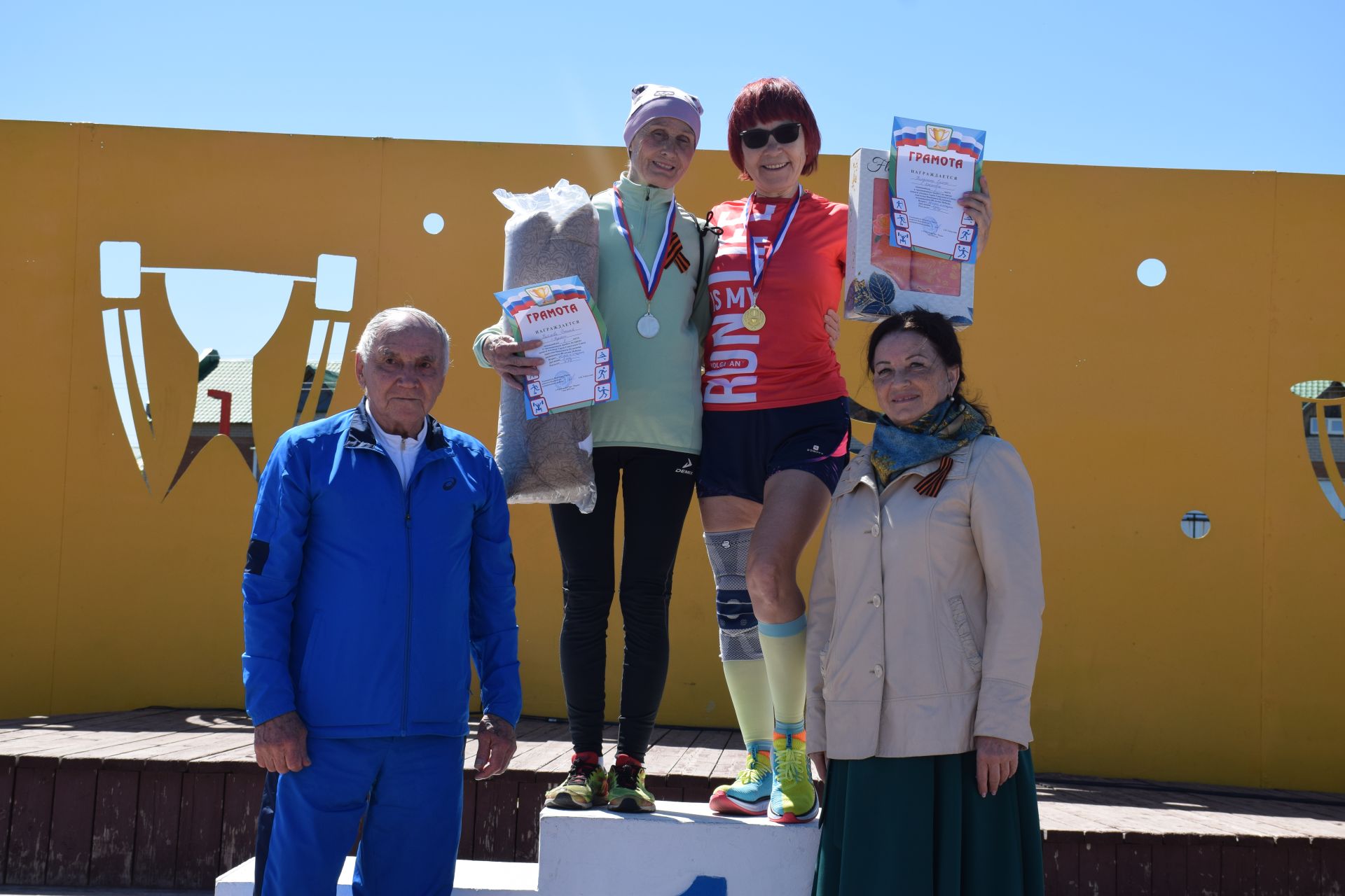 Самый юный участник пробега «Караульная Гора-Нурлат» Артем Жирнов посвятил свой забег подвигам прадедов